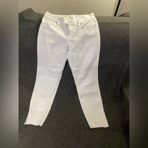 The Limited Women's Crisp White Ankle Jeans